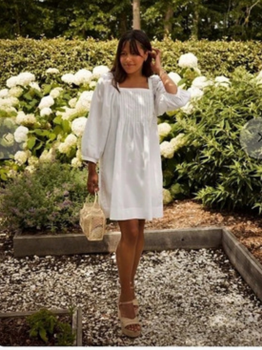 Darling Ivy White Mini Dress